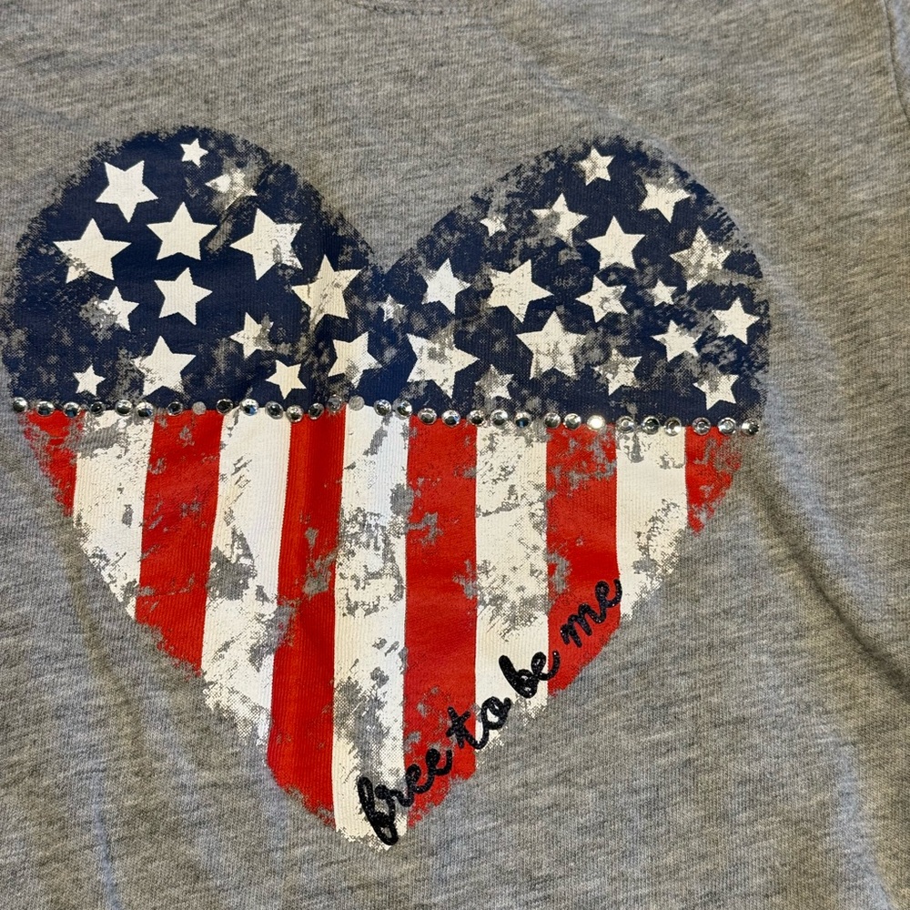 4T Rhinestone Patriotic Tee - Picture 2 of 5
